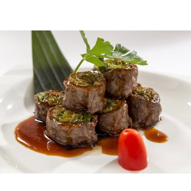 Beef Negimaki.