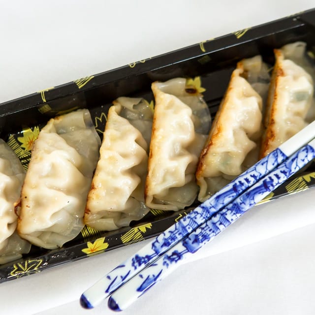 Pork Gyoza.