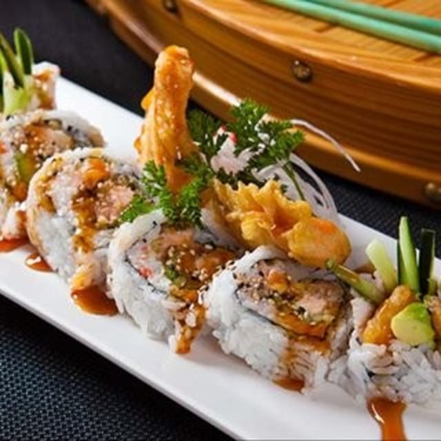 Chicken Tempura Roll.